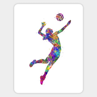 Volleyball player girl Magnet